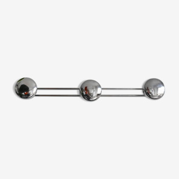 Chrome coat rack