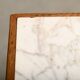 Art Deco Nightstand or Bedside table Oak and Marble, Dutch, 1930s