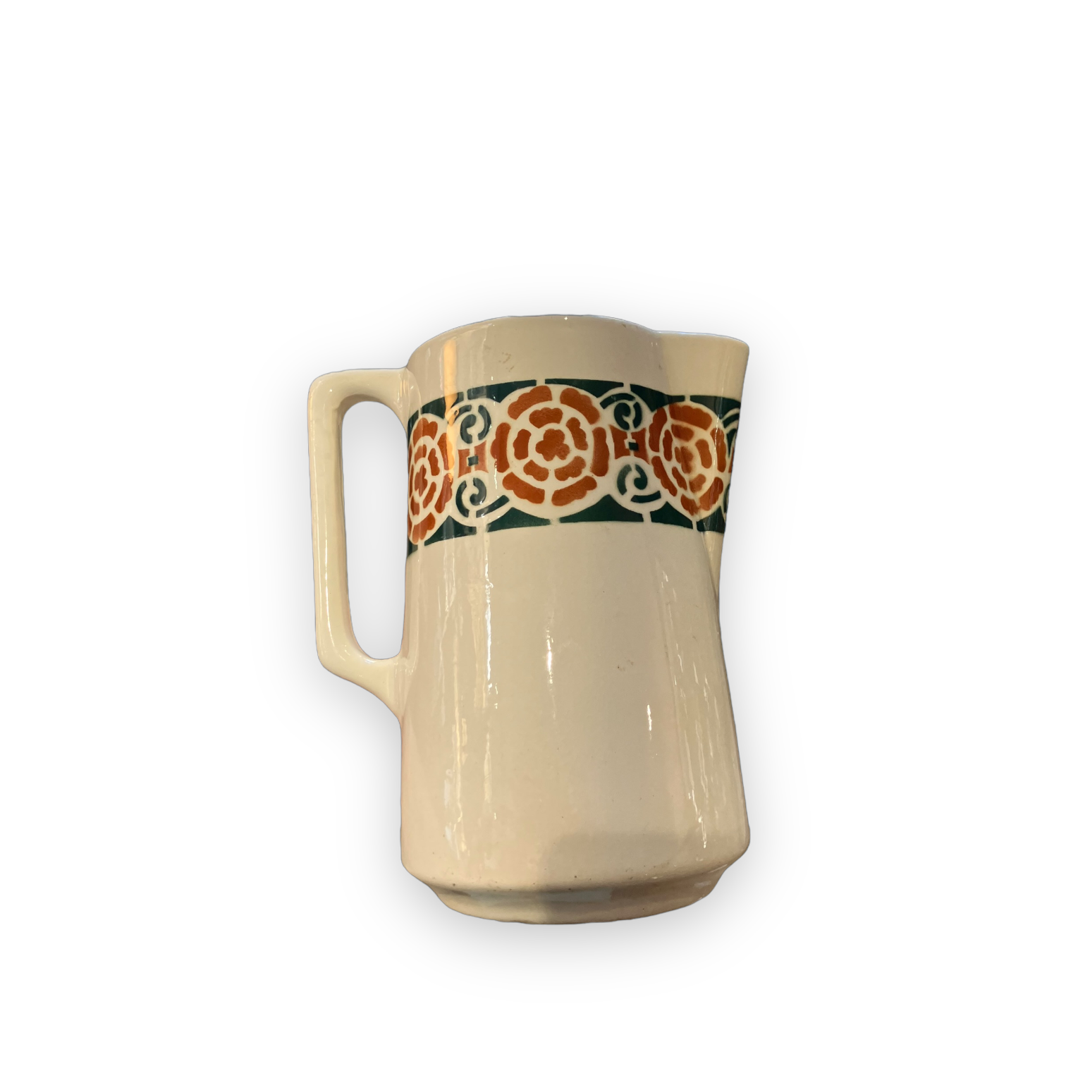 Important pitcher carafe In earthenware Rouvelle to Givors