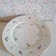 Set de 6 assiettes plates fleuries porcelaine limoges ancienne romantique