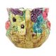 Colorful Art Nouveau Majolica Flowerpot / Cache-pot France
