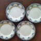 8 flat plates iron earth Salins, model Céline
