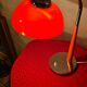 1970s chrome and acrylic desk lamp 40x27elec inter button