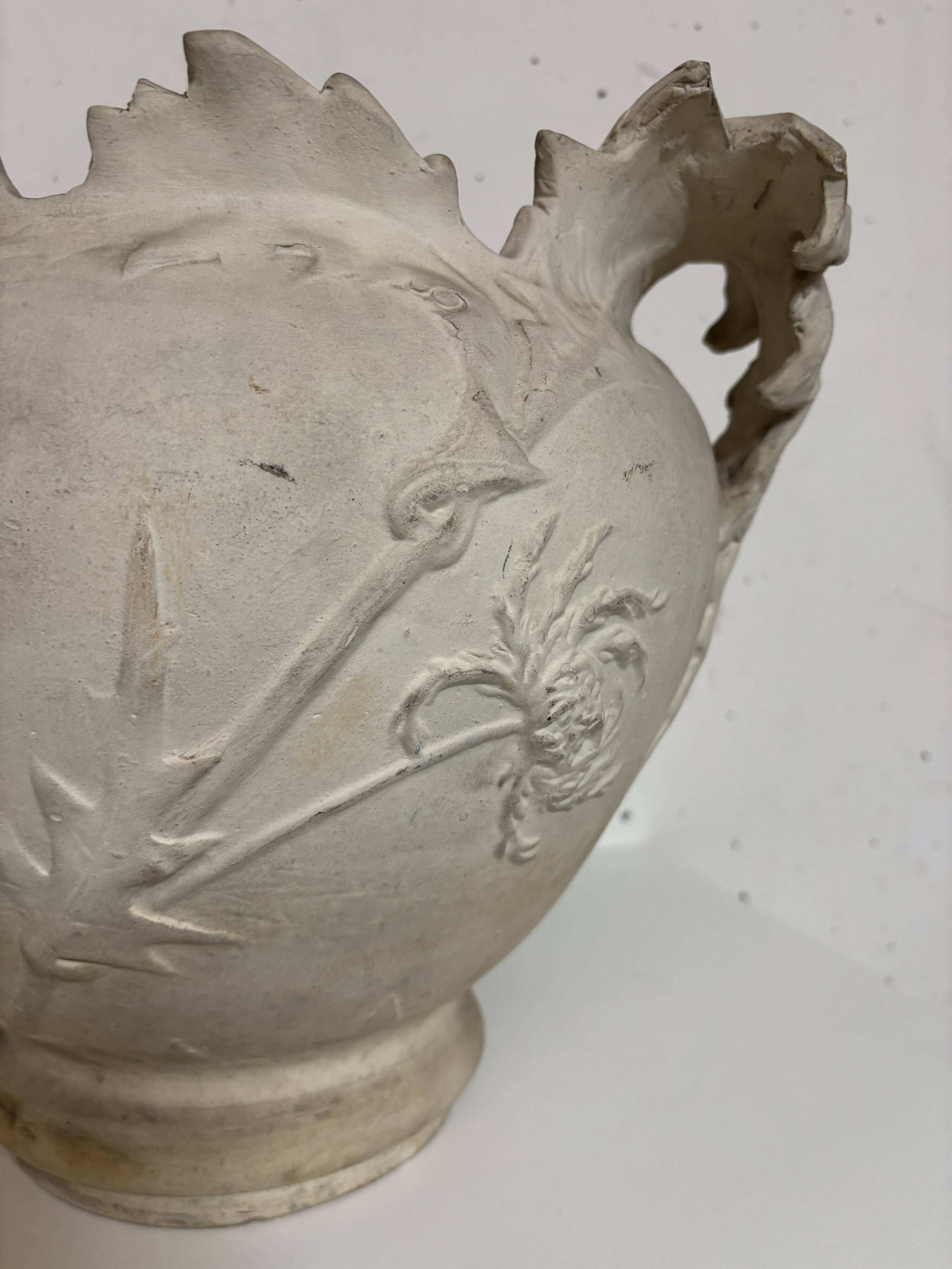 Thistle flowerpot, Jerome Massier, Vallauris