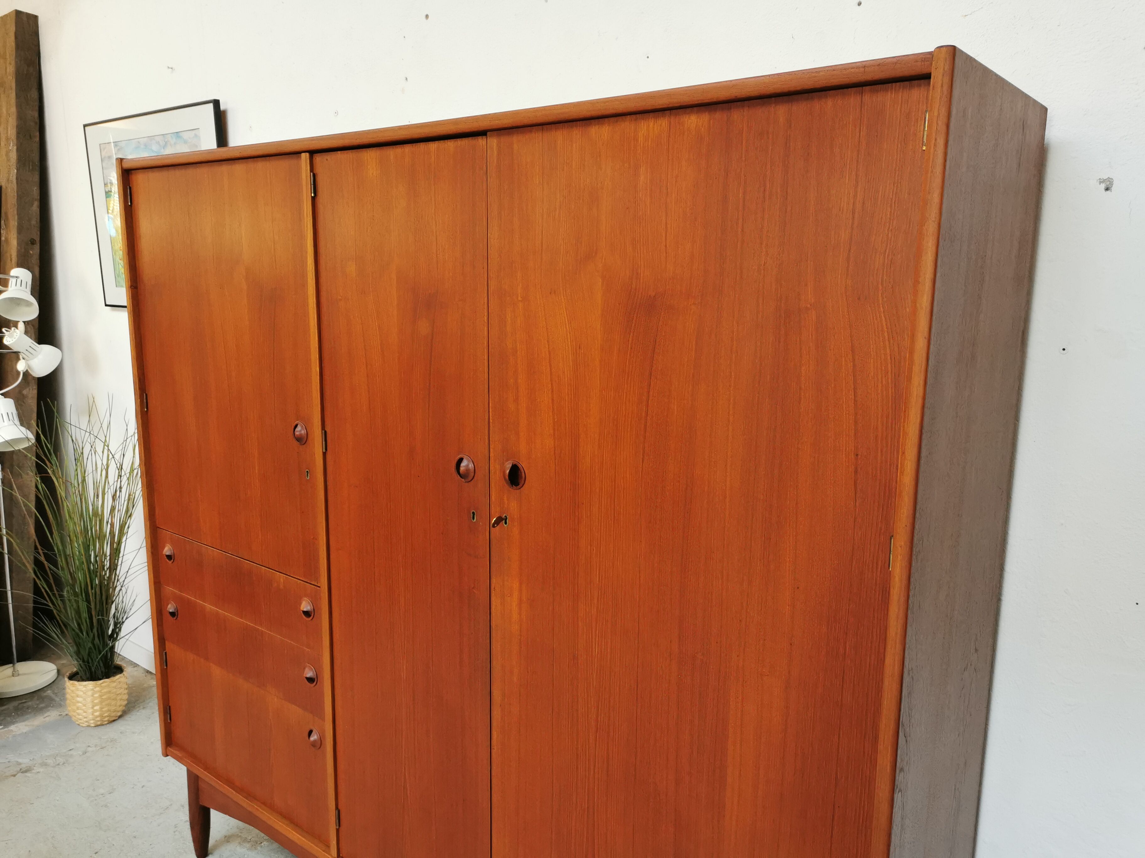 Teak cabinet design Tricoire & Vecchione
