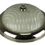 60s 70s lamp luminaire plafoniere flush mount glass space age design