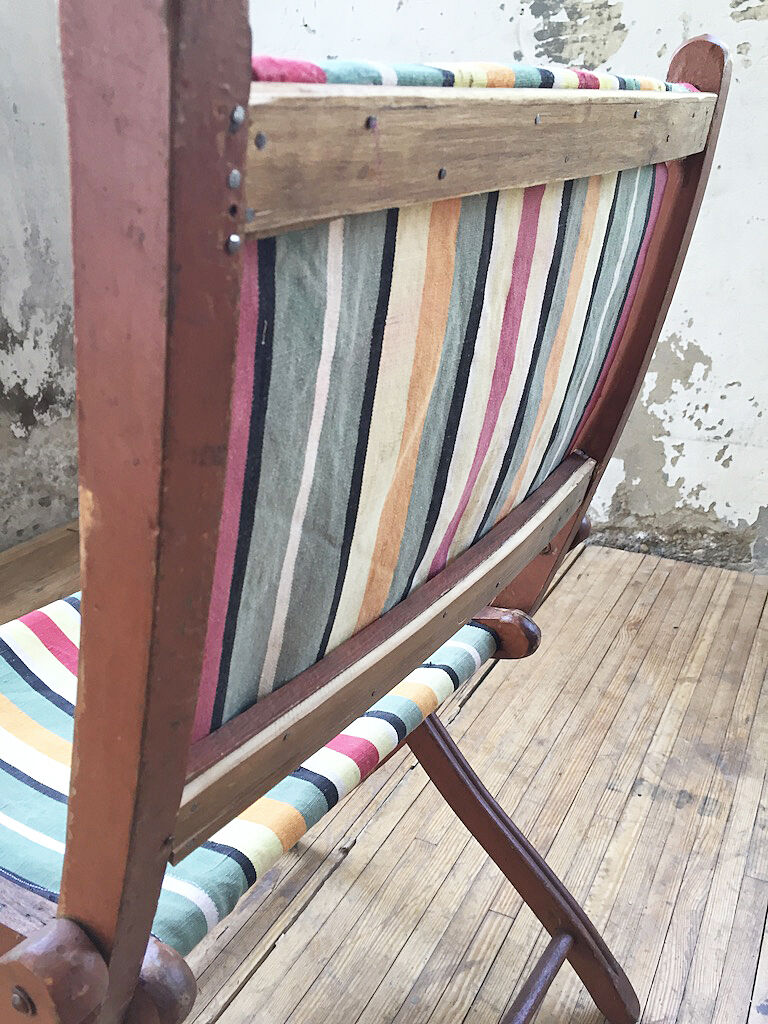 Folding garden chair
