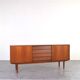 Mid-Century Teak Scandinavian Sideboard by Nils Jonsson for P.S. Heggen, 19