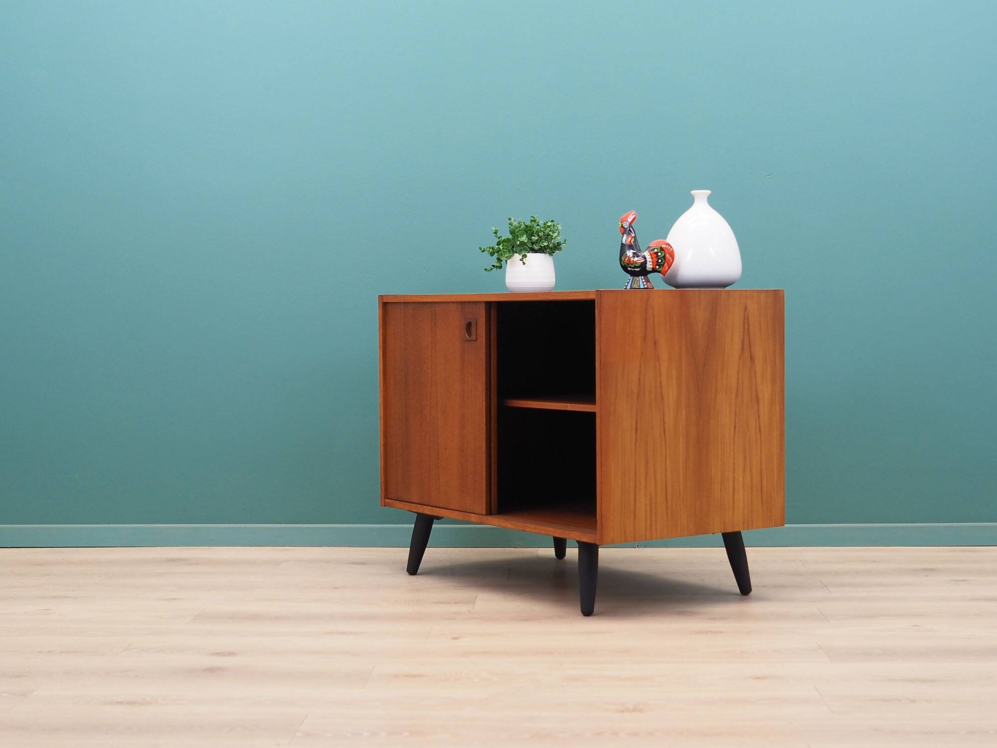 Teak cabinet, Danish design, 1970s, production: Denmark