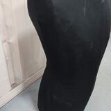 Ancien buste de couturière noir mannequin