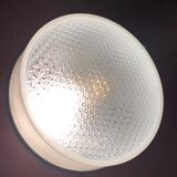 70s holophane wall sconce