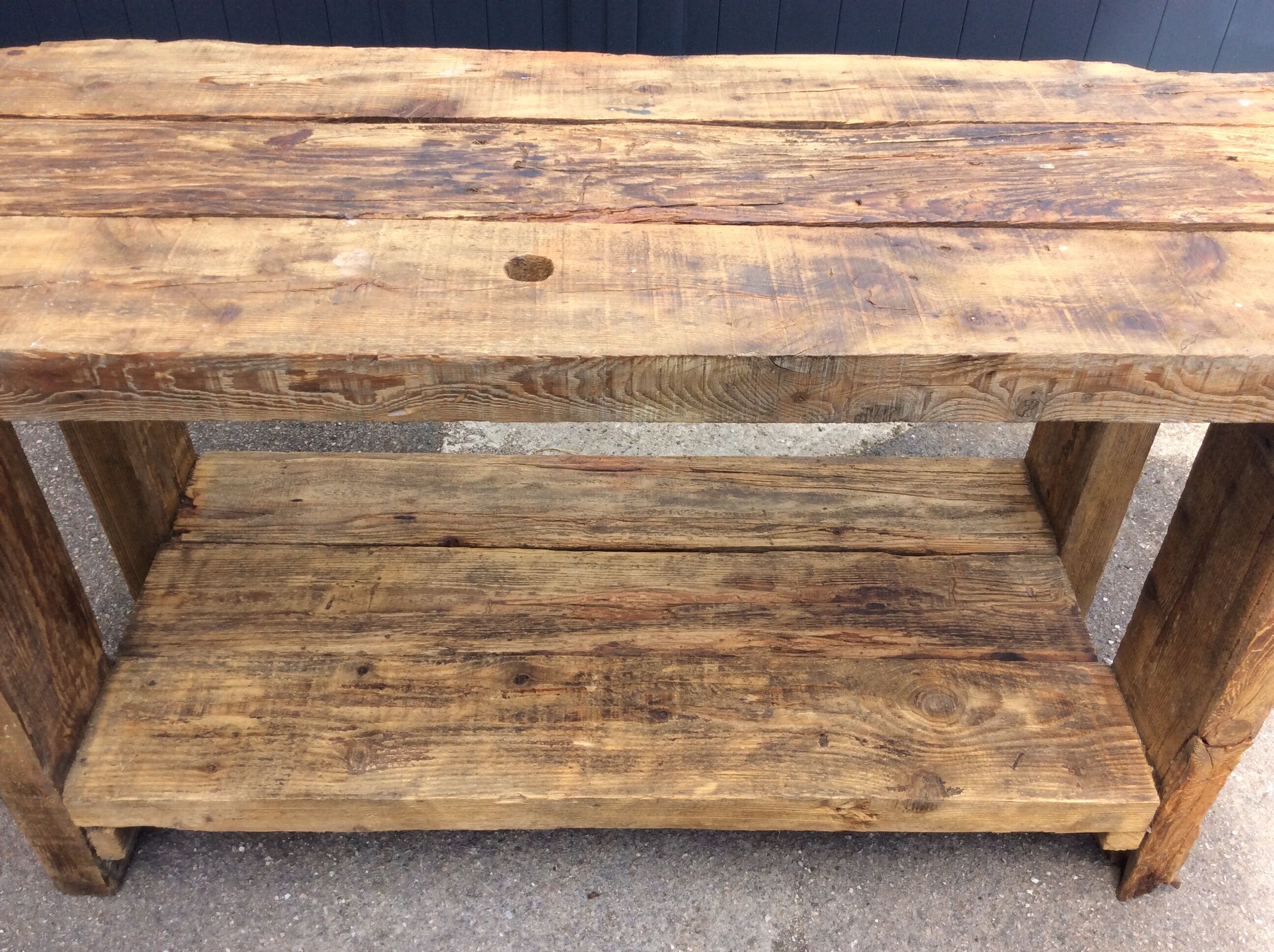 Bench in fine fir XlXème