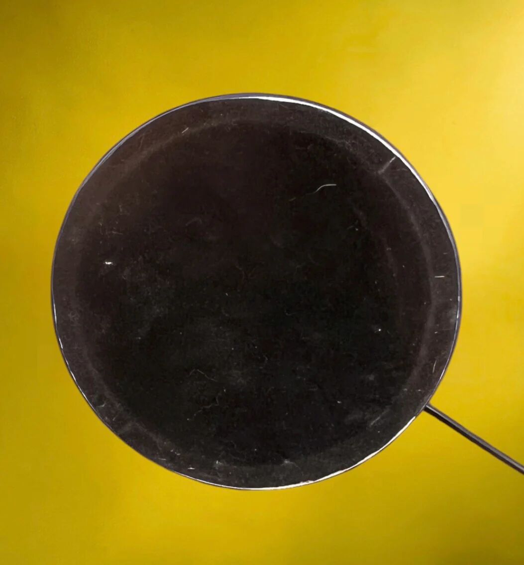 Large vintage lamp base in cobalt blue ceramic – 1960s