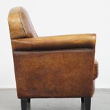 Fauteuil en cuir de mouton