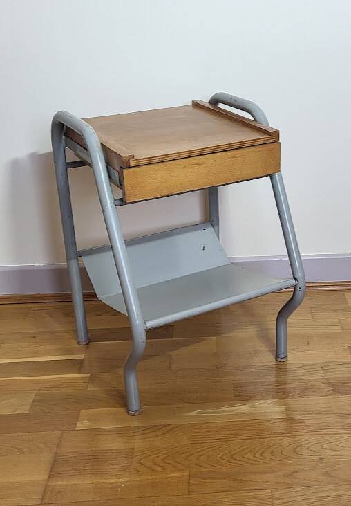 Boarding school bedside table