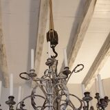 Chandelier with candles