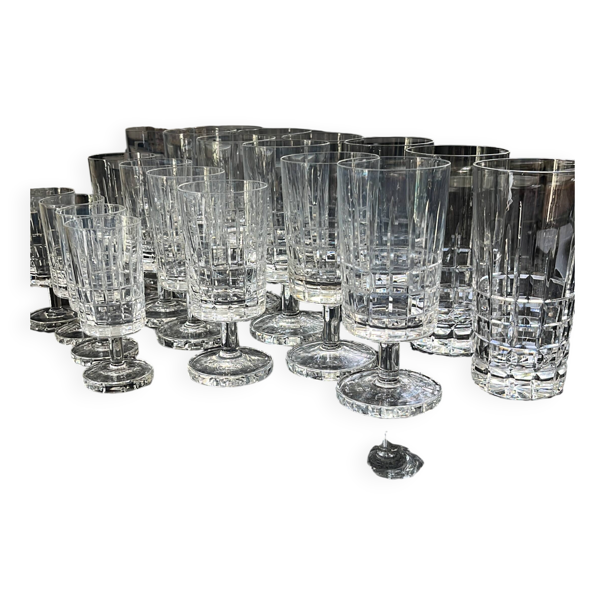 Verres en cristal