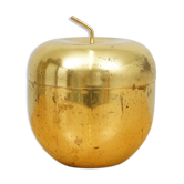 Brass ice bucket of Ettore Sottsass for Rinovel circa 1950