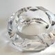 Baccarat crystal pocket ashtray, France