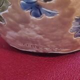 vase boule ancien Vallauris signé J Massier
