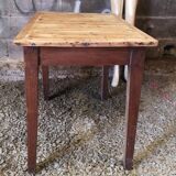 Table de ferme ancienne en bois