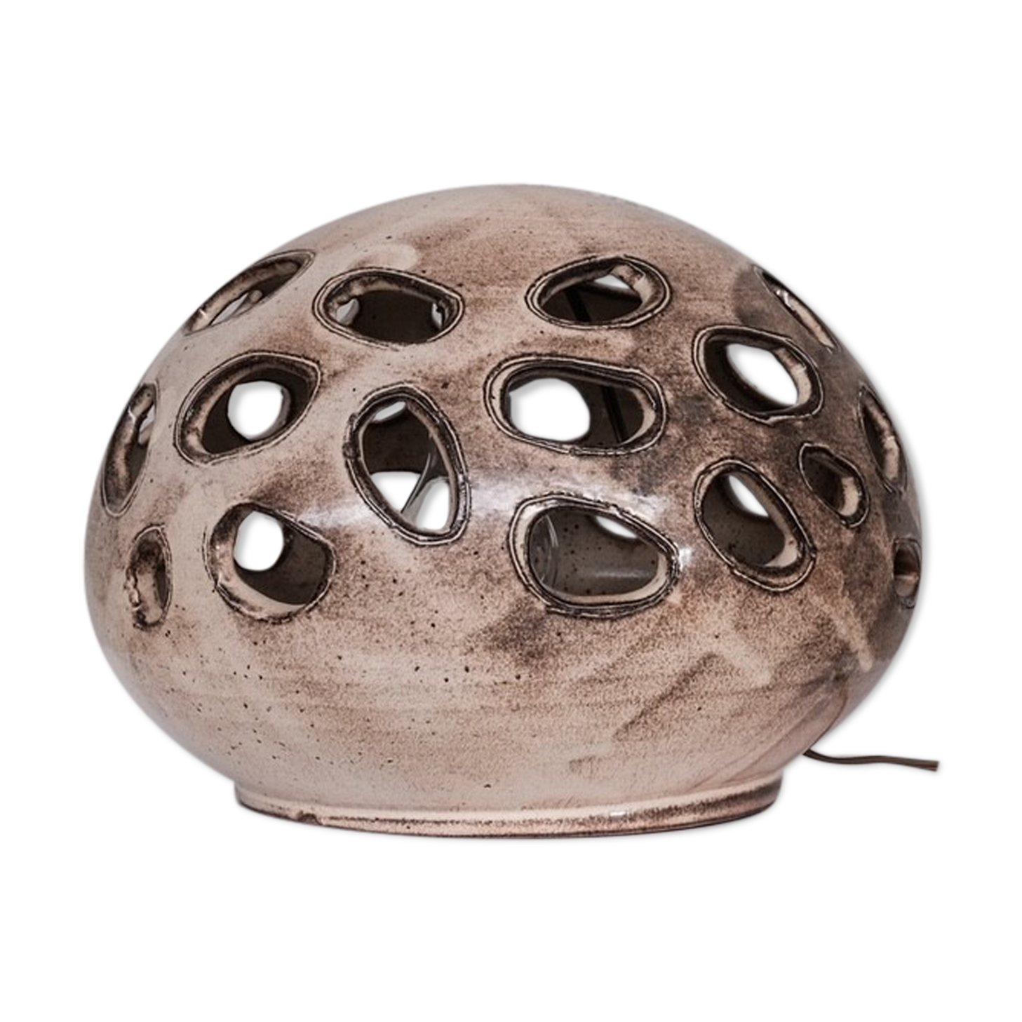 Ceramic mid-century french table lamp