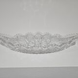 Starry Pattern Crystal Bowl, American, American Brilliant Cut Glass, 1920s.