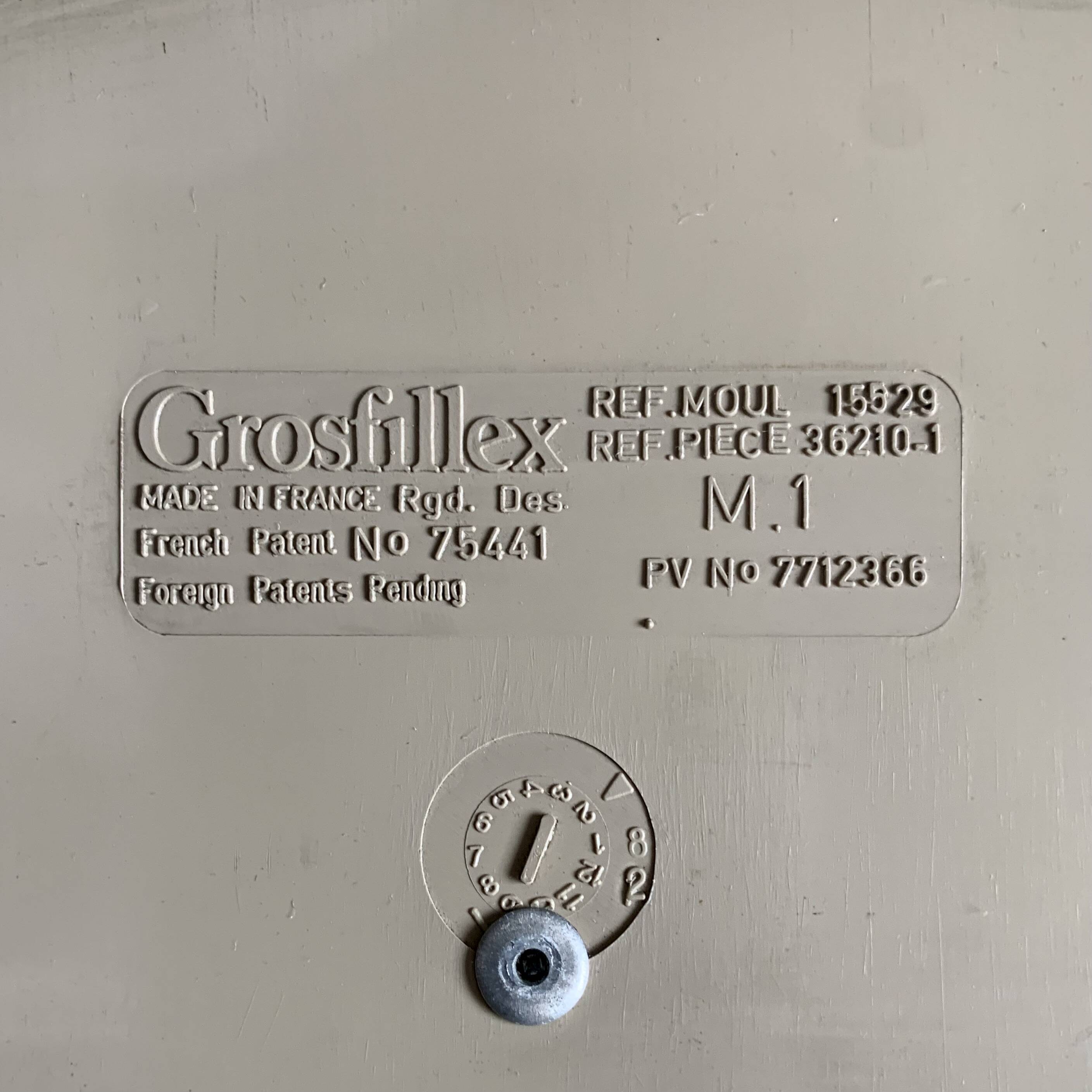 Set of 6 Albert Jacob / Grofillex bridge armchairs 1970