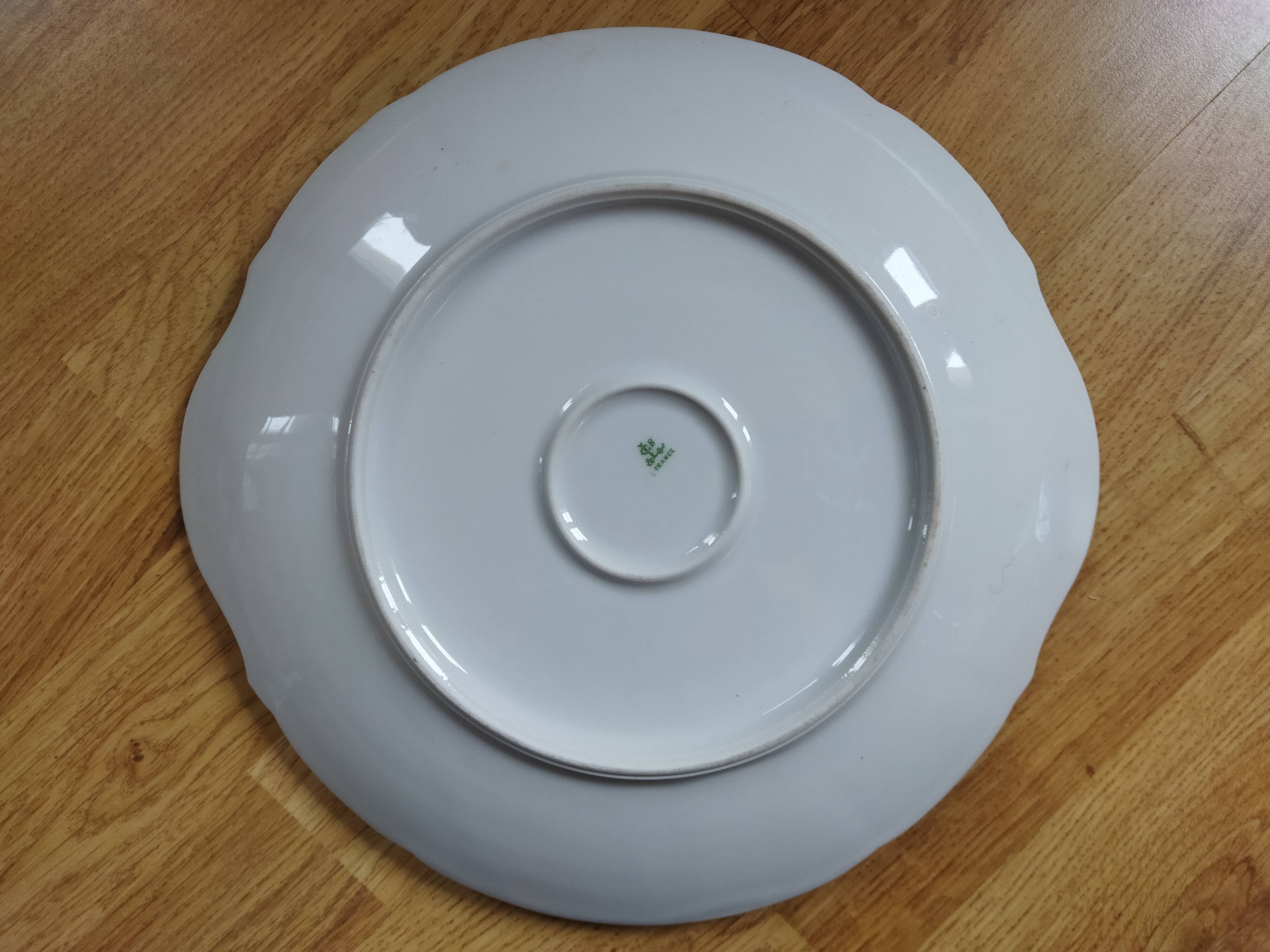 Limoges porcelain pie dish