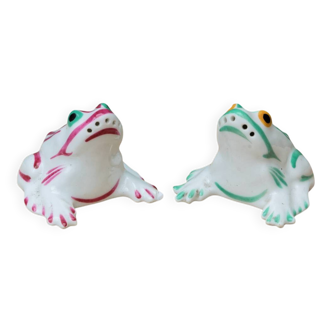 Pair of salt and pepper shakers by Edouard Marcel Sandoz for Haviland.