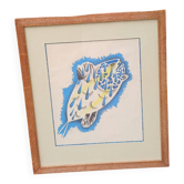 Jean Lurçat Lithograph Carpe de Lune