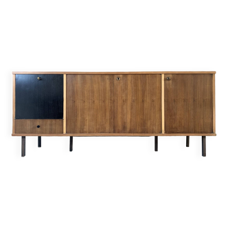 Vintage Scandinavian sideboard from the 60s in oak