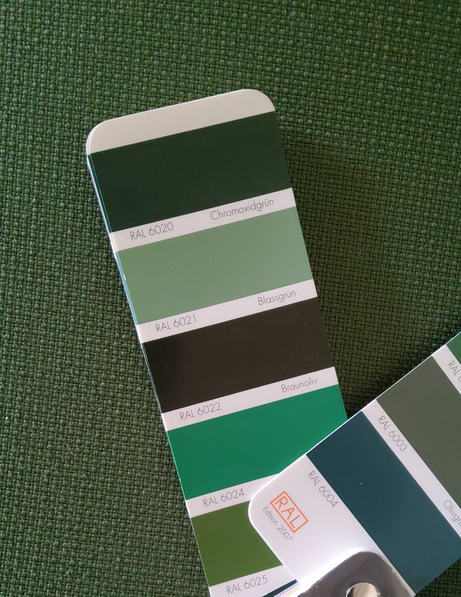 Artifort Chrome Stool and Green Fabric by Patrick Norguet