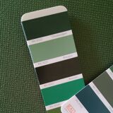 Artifort Tabouret chromé et tissu vert par Patrick Norguet