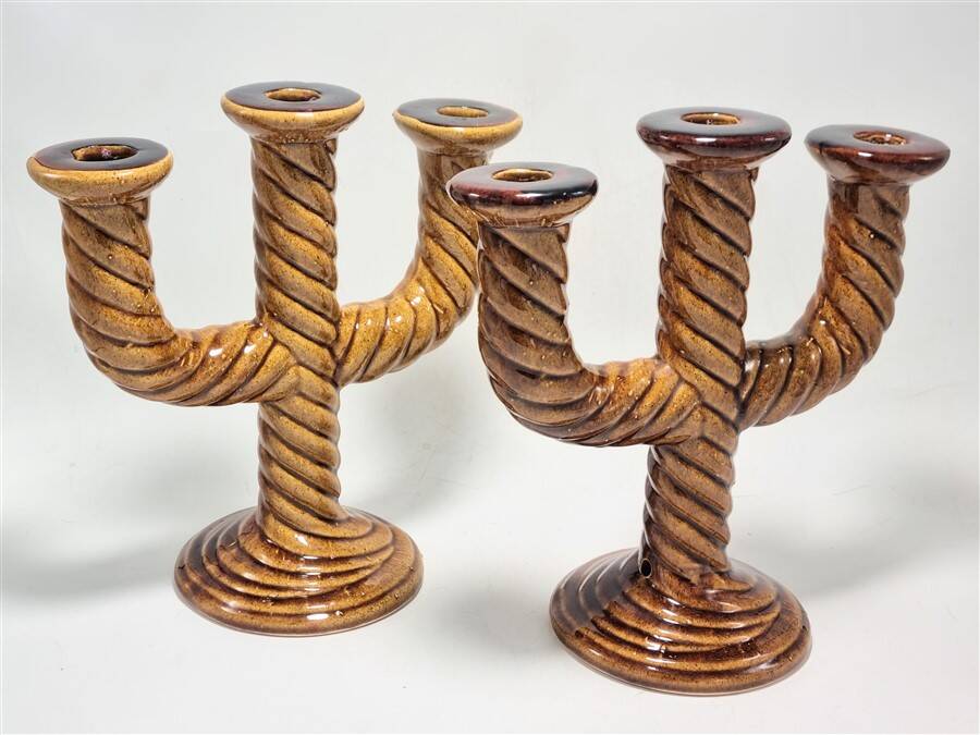 Pair of vintage candlesticks