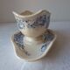 Saucière modèle Aramis de Longchamp. Terre de fer bleu