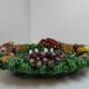 Fruit basket by Vallauris stamped Heny France, vintage