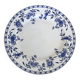 Round serving dishes - Rare Dresden porcelain
