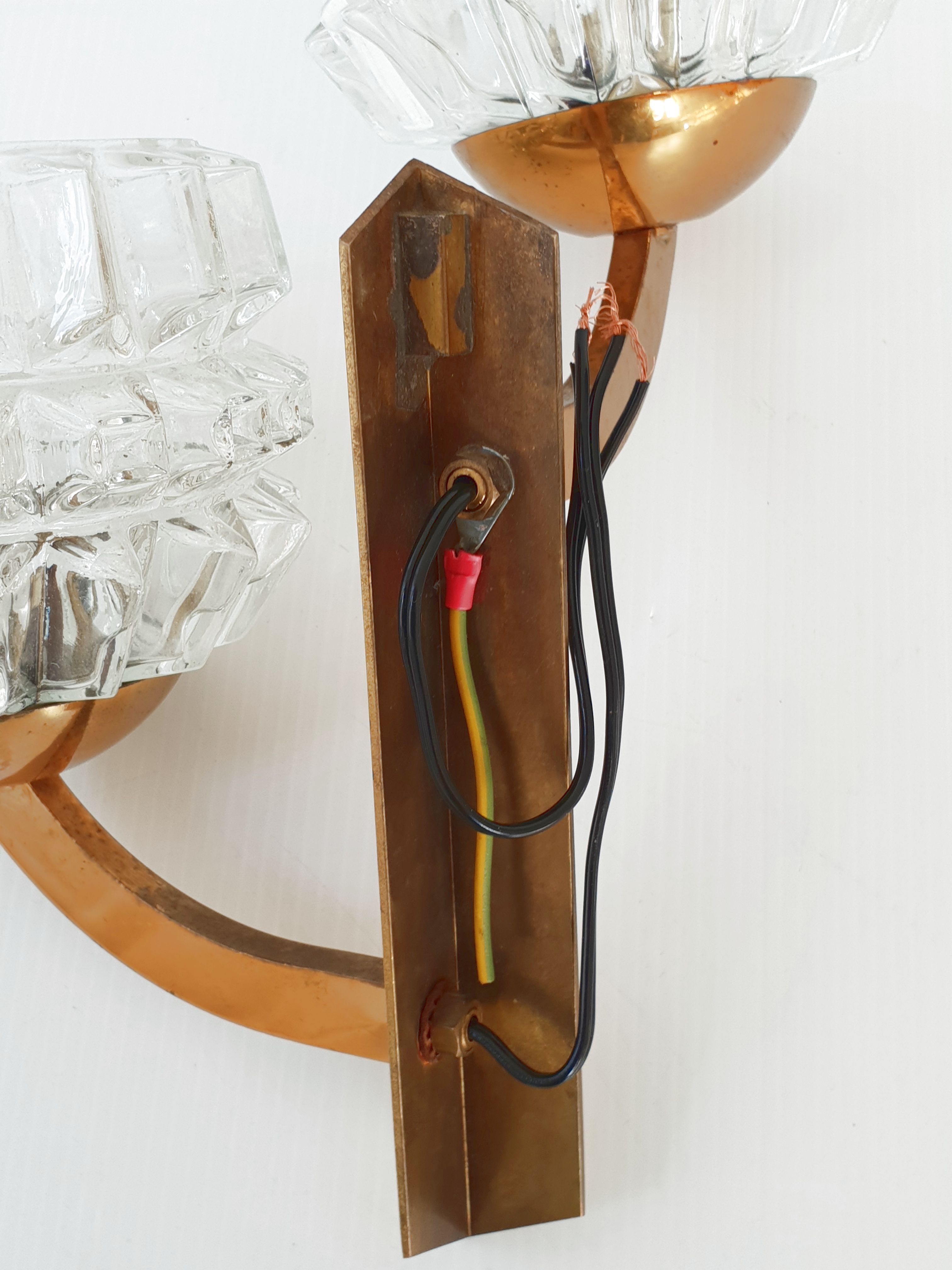 Vintage wall sconce from the 1950s