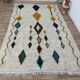Handmade wool Berber rug 300 X 190 CM