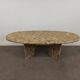 Vintage coffee table in reconstituted stone