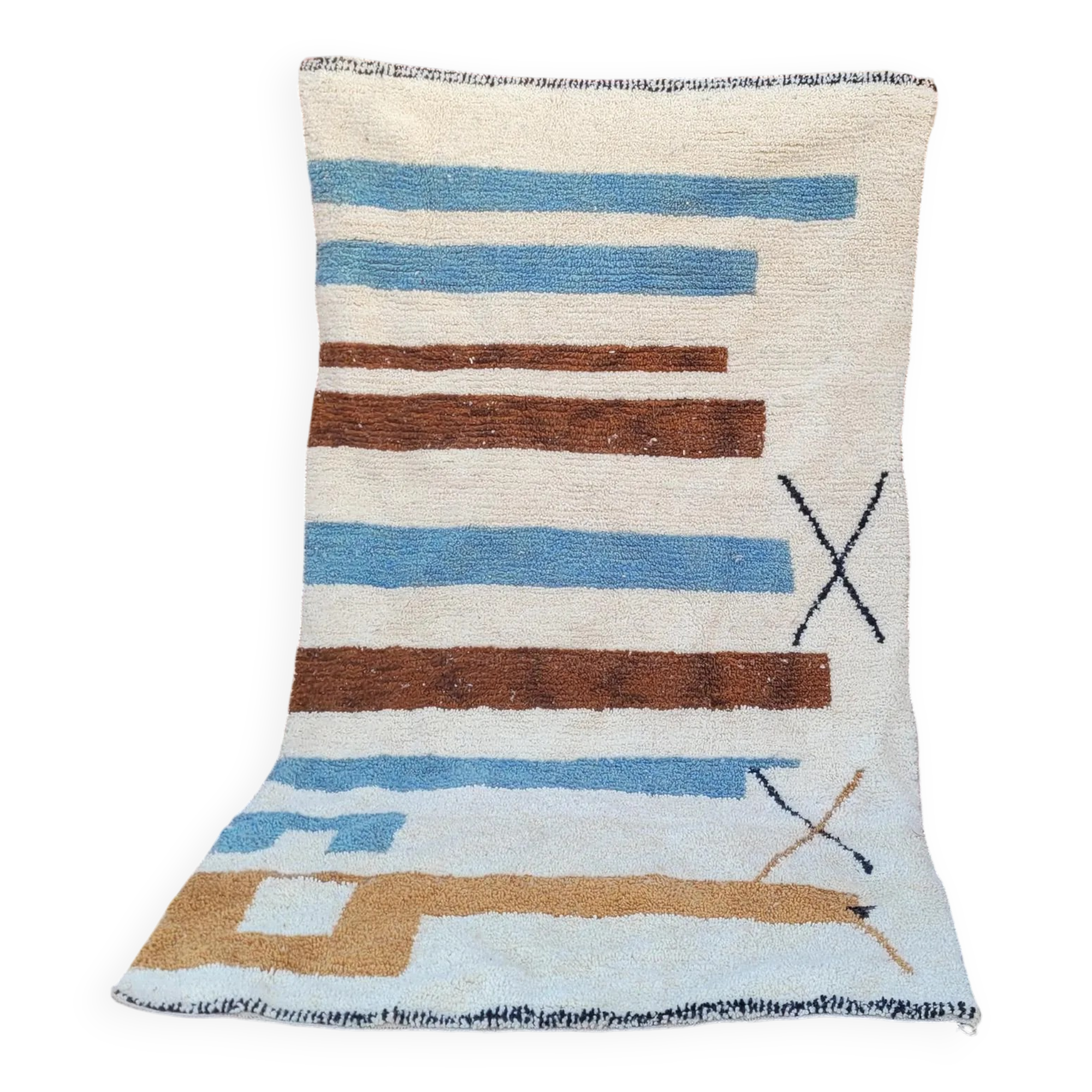 Large handmade Berber rug 3x2 m