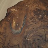 Wooden table, Scandinavian design, 1990s