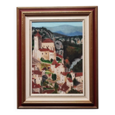 Tableau - village francais