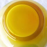 Multicolored glass vase