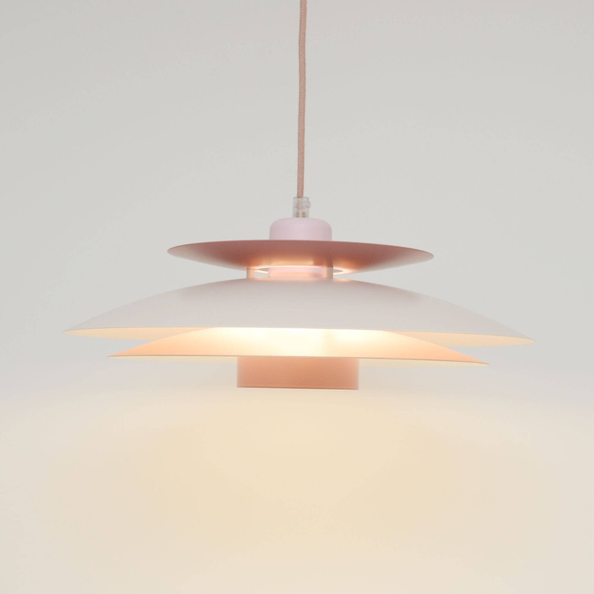 Lavender Horn lamp, Denmark 1970s