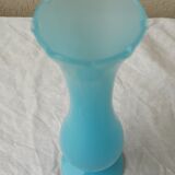 Opaline blue vase
