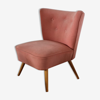 Powder pink cocktail armchair
