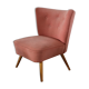 Fauteuil cocktail rose poudré