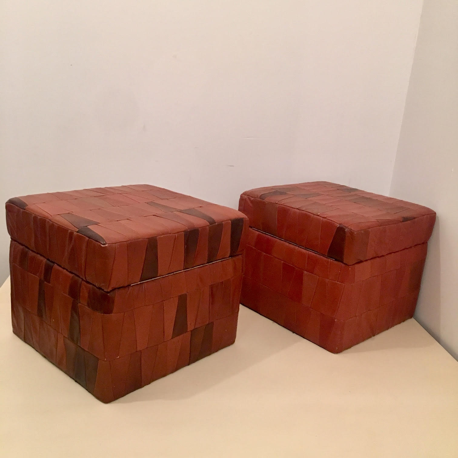 Pair of beanbags De Sede, 1970s